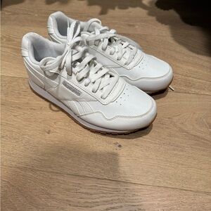 Women’s Reebok White Leather Sneakers